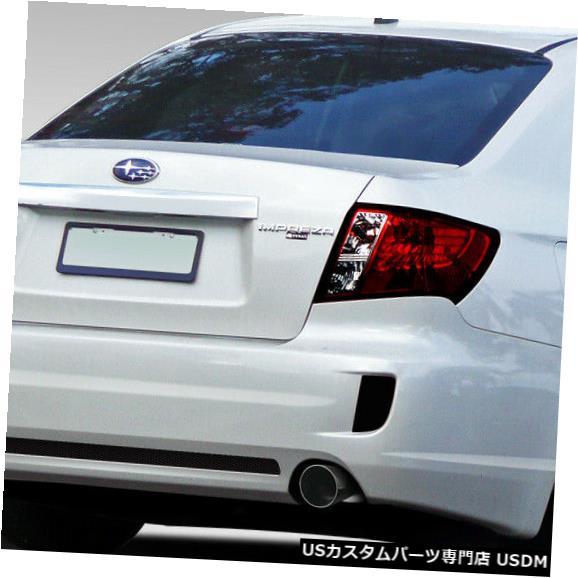 Rear Body Kit Bumper 08-11スバルインプレッサSTIルックDuraflexリアボディキットバンパー!!! 108759 08-11 Subaru Impreza STI Look Duraflex Rear Body Kit Bumper!!! 108759 【並行輸入品】