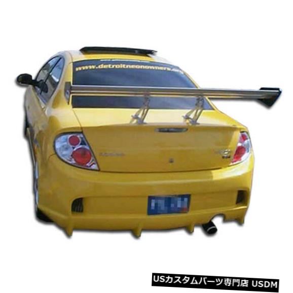 Rear Body Kit Bumper 00-02ダッジネオンベイダーオーバーストックカーボンリアボディキットバンパー!!! 103677 00-02 Dodge Neon Vader Overstock Carbon Rear Body Kit Bumper!!! 103677 【並行輸入品】