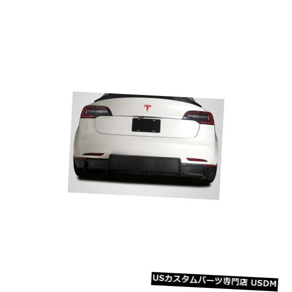 Rear Body Kit Bumper 18-20テスラモデル3 GTコンセプトカーボンファイバーリアバンパーディフューザーボディキット115468 18-20 Tesla Model 3 GT Concept Carbon Fiber Rear Bumper Diffuser Body Kit 115468 【並行輸入品】｜カスタムパーツ WORLD倉庫