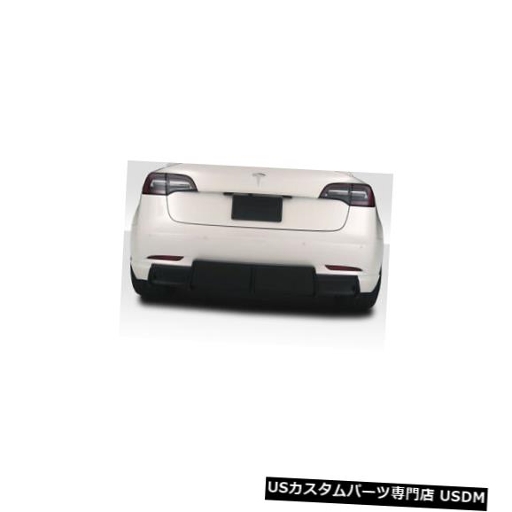 Rear Body Kit Bumper 18-20テスラモデル3 GTコンセプトDuraflexリアバンパーディフューザーボディキット!!! 115467 18-20 Tesla Model 3 GT Concept Duraflex Rear Bumper Diffuser Body Kit!!! 115467 【並行輸入品】