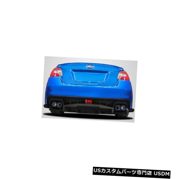 Rear Body Kit Bumper 15-18スバルWRX VRSカーボンファイバークリエーションズリアバンパーリップボディキット113472に適合 15-18 Fits Subaru WRX VRS Carbon Fiber Creations Rear Bumper Lip Body Kit 113472 【並行輸入品】｜カスタムパーツ WORLD倉庫