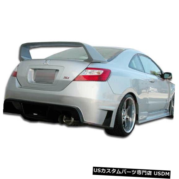 Rear Body Kit Bumper 06-11ホンダシビック2DR GT500デュラフレックスリアワイドボディキットバンパー!!! 105247 06-11 Honda Civic 2DR GT500 Duraflex Rear Wide Body Kit Bumper!!! 105247 【並行輸入品】