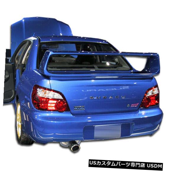 Rear Body Kit Bumper 04-07スバルインプレッサ4DR STIルックDuraflexリアボディキットバンパー!!! 103188 04-07 Subaru Impreza 4DR STI Look Duraflex Rear Body Kit Bumper!!! 103188 【並行輸入品】