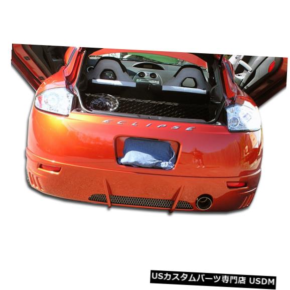 Rear Body Kit Bumper 06-08三菱エクリプスレーサーデュラフレックスリアバンパーリップボディキット!!! 102274 06-08 Mitsubishi Eclipse Racer Duraflex Rear Bumper Lip Body Kit!!! 102274 【並行輸入品】