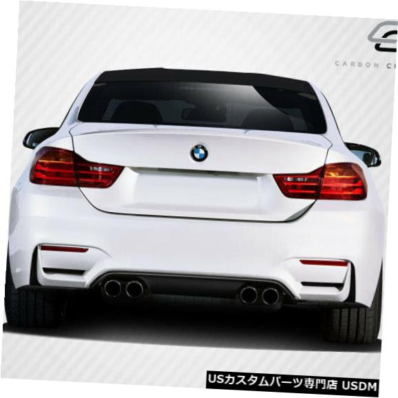 Rear Body Kit Bumper 14-18 BMW 4シリーズM4 Look DriTechカーボンファイバーリアバンパーリップボディキット！ 113174 14-18 BMW 4 Series M4 Look DriTech Carbon Fiber Rear Bumper Lip Body Kit! 113174 【並行輸入品】