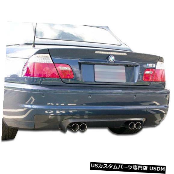 Rear Body Kit Bumper 01-06 BMW M3 2DR CSLルックカーボンファイバーリアバンパーディフューザーボディキット!!! 105347 01-06 BMW M3 2DR CSL Look Carbon Fiber Rear Bumper Diffuser Body Kit!!! 105347 【並行輸入品】