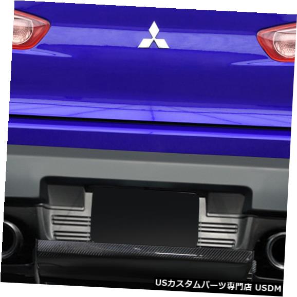 Rear Body Kit Bumper 08-15 Mitsubishi Evolution VR-S Carbon Creationsリアバンパーリップボディキット113561 08-15 Mitsubishi Evolution VR-S Carbon Creations Rear Bumper Lip Body Kit 113561 【並行輸入品】｜カスタムパーツ WORLD倉庫