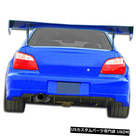 Rear Body Kit Bumper 06-07スバルインプレッサ4DR GT500デュラフレックスリアワイドボディキットバンパー!!! 107270 06-07 Subaru Impreza 4DR GT500 Duraflex Rear Wide Body Kit Bumper!!! 107270 【並行輸入品】|カスタムパーツ WORLD倉庫