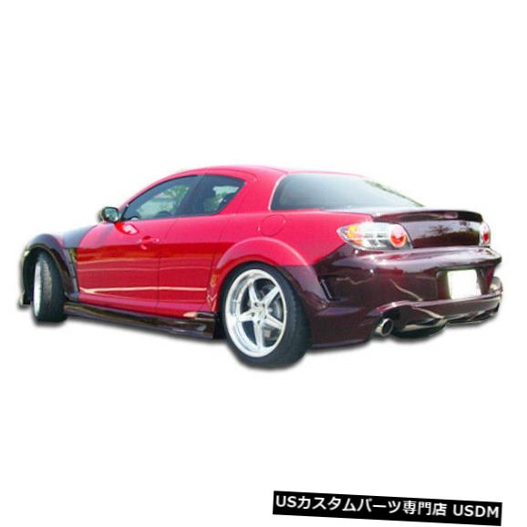 Rear Body Kit Bumper 04-11マツダRX8 GTコンペティションDuraflexリアボディキットバンパー!!! 100580 04-11 Mazda RX8 GT Competition Duraflex Rear Body Kit Bumper!!! 100580 【並行輸入品】