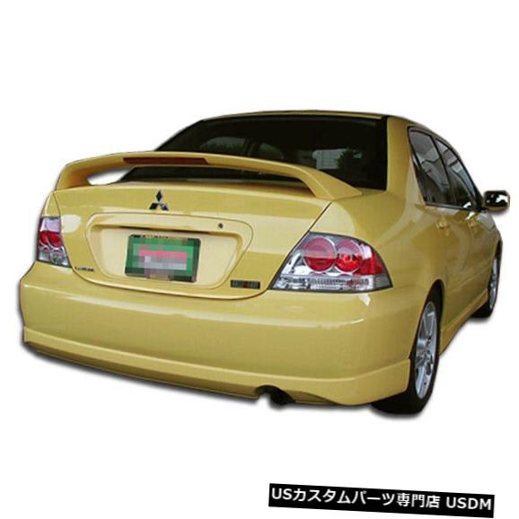 Rear Body Kit Bumper 04-07三菱ランサーラリーデュラフレックスリアバンパーリップボディキット!!! 100572 04-07 Mitsubishi Lancer Rally Duraflex Rear Bumper Lip Body Kit!!! 100572 【並行輸入品】｜カスタムパーツ WORLD倉庫