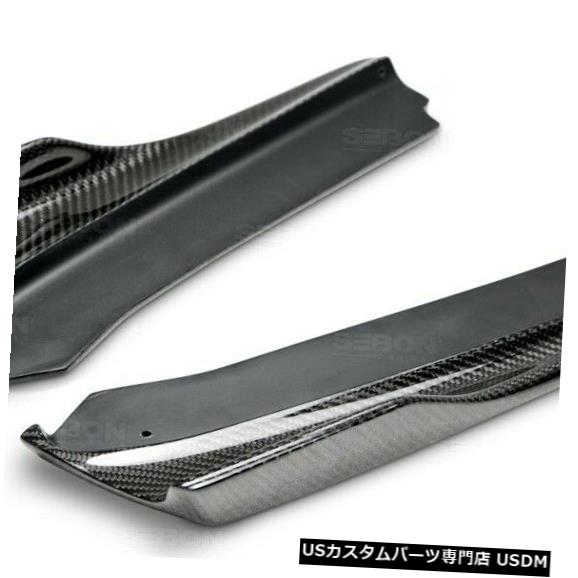 Rear Body Kit Bumper 15-19適合スバルWRXセイボンカーボンファイバーリアバンパーリップボディキットRL15SBIMP-MB 15-19 Fits Subaru WRX Seibon Carbon Fiber Rear Bumper Lip Body Kit RL15SBIMP-MB 【並行輸入品】