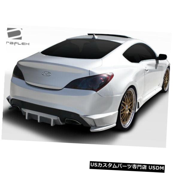 Rear Body Kit Bumper 10-16はヒュンダイジェネシス2DR TPR Duraflexリアバンパーディフューザーボディキット107751に適合 10-16 Fits Hyundai Genesis 2DR TPR Duraflex Rear Bumper Diffuser Body Kit 107751 【並行輸入品】