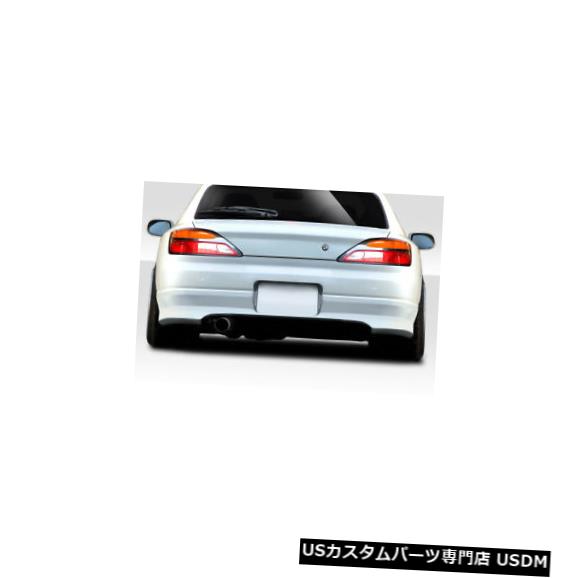 Rear Body Kit Bumper 99-02日産S15シルビアTKO RBS Duraflexリアボディキットバンパーに適合!!! 114907 99-02 Fits Nissan S15 Silvia TKO RBS Duraflex Rear Body Kit Bumper!!! 114907 【並行輸入品】|カスタムパーツ WORLD倉庫