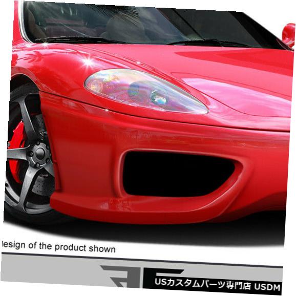 Front Body Kit Bumper 99-04フェラーリ360モデナAF-1エアロファンクション（GFK）フロントボディキットバンパー107635 99-04 Ferrari 360 Modena AF-1 Aero Function (GFK) Front Body Kit Bumper 107635 【並行輸入品】