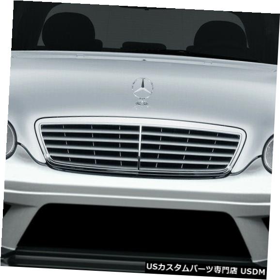 Front Body Kit Bumper 01-07メルセデスCクラスV2ルックDuraflexフロントボディキットバンパー!!! 108244 01-07 Mercedes C Class V2 Look Duraflex Front Body Kit Bumper!!! 108244 【並行輸入品】