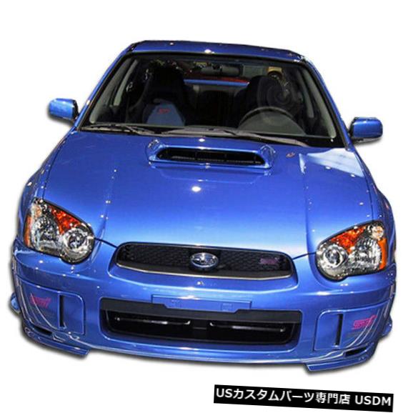 Front Body Kit Bumper 04-05スバルインプレッサSTIルックデュラフレックスフロントボディキットバンパー!!! 103186 04-05 Subaru Impreza STI Look Duraflex Front Body Kit Bumper!!! 103186 【並行輸入品】