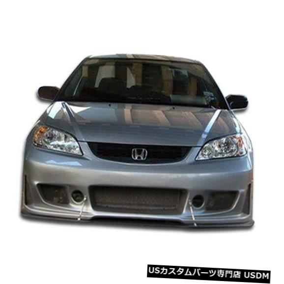 Front Body Kit Bumper 04-05ホンダシビック2DR B-2デュラフレックスフロントボディキットバンパー!!! 103309 04-05 Honda Civic 2DR B-2 Duraflex Front Body Kit Bumper!!! 103309 【並行輸入品】