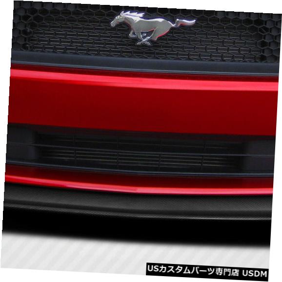 Front Body Kit Bumper 15-17フォードマスタングパフォーマンスカーボンファイバーフロントバンパーリップボディキット!!! 112444 15-17 Ford Mustang Performance Carbon Fiber Front Bumper Lip Body Kit!!! 112444 【並行輸入品】