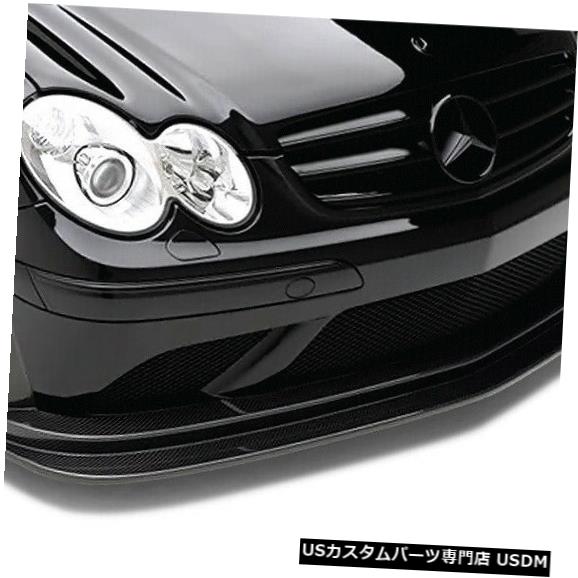 Front Body Kit Bumper 07-09メルセデスCLKブラックAF1 Aero機能フロントバンパーアドオンボディキット108923 07-09 Mercedes CLK Black AF1 Aero Function Front Bumper Add On Body Kit 108923 【並行輸入品】