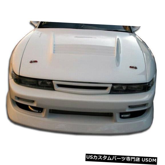 Front Body Kit Bumper 89-94は日産S13シルビアBスポーツDuraflexフロントワイドボディキットバンパー104620に適合 89-94 Fits Nissan S13 Silvia B-Sport Duraflex Front Wide Body Kit Bumper 104620 【並行輸入品】