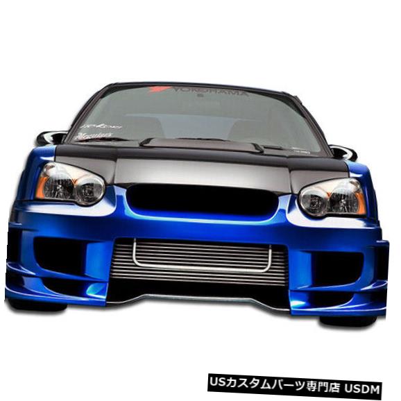 Front Body Kit Bumper 04-05スバルインプレッサ4DR C-GTデュラフレックスフロントワイドボディキットバンパー!!! 105431 04-05 Subaru Impreza 4DR C-GT Duraflex Front Wide Body Kit Bumper!!! 105431 【並行輸入品】