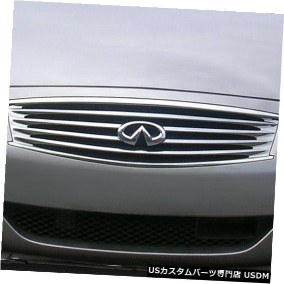 Front Body Kit Bumper 08-15インフィニティG37クロノスカーボンファイバーフロントバンパーリップボディキットに適合!!! 113002 08-15 Fits Infiniti G37 Chronos Carbon Fiber Front Bumper Lip Body Kit!!! 113002 【並行輸入品】