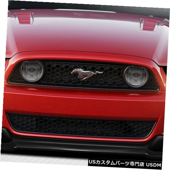 Front Body Kit Bumper 13-14フォードマスタングR500カーボンファイバークリエーションズフロントバンパーリップボディキット109566 13-14 Ford Mustang R500 Carbon Fiber Creations Front Bumper Lip Body Kit 109566 【並行輸入品】