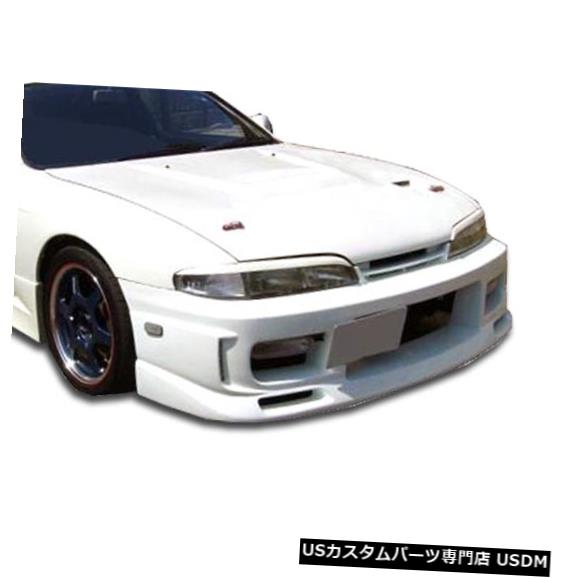 Front Body Kit Bumper 95-96は日産240SX C-Speed Duraflexフロントボディキットバンパーに適合!!! 103557 95-96 Fits Nissan 240SX C-Speed Duraflex Front Body Kit Bumper!!! 103557 【並行輸入品】