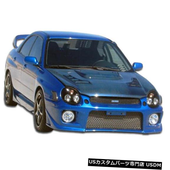 Front Body Kit Bumper 02-03スバルインプレッサ4DRゼロデュラフレックスフロントボディキットバンパー!!! 100408 02-03 Subaru Impreza 4DR Zero Duraflex Front Body Kit Bumper!!! 100408 【並行輸入品】