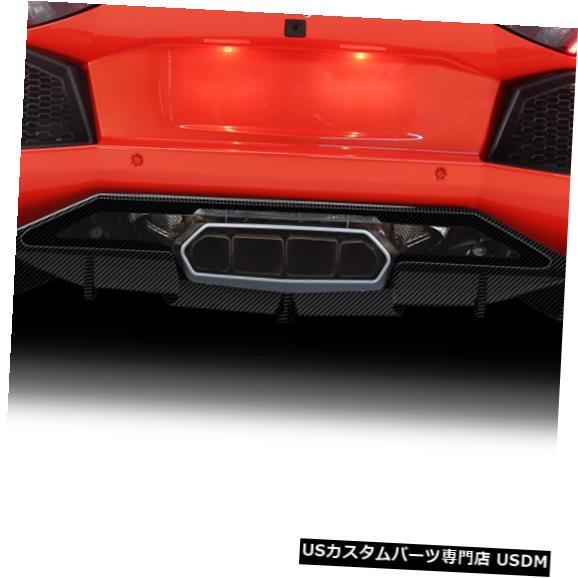Rear Bumper 11-18ランボルギーニアヴェンタドールAF-1エアロファンクションリアバンパーリップボディキット!! 113751 11-18 Lamborghini Aventador AF-1 Aero Function Rear Bumper Lip Body Kit!! 113751 【並行輸入品】