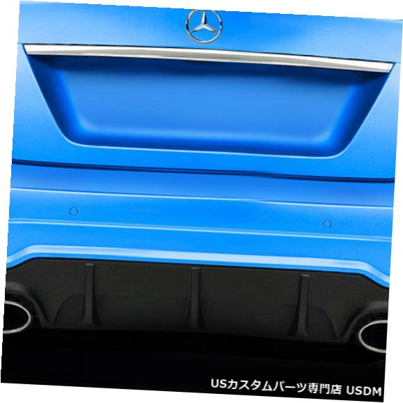 Rear Bumper 12-14メルセデスCクラスC63外観Duraflexリアバンパーディフューザーボディキット!!! 114372 12-14 Mercedes C Class C63 Look Duraflex Rear Bumper Diffuser Body Kit!!! 114372 【並行輸入品】｜カスタムパーツ WORLD倉庫