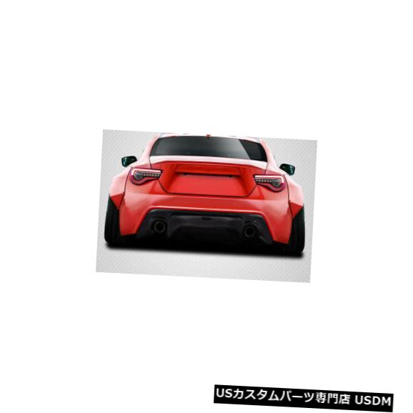 Rear Bumper 13-19 Scion FRS GT500 V3カーボンファイバーリアバンパーディフューザーボディキットに適合！ 115564 13-19 Fits Scion FRS GT500 V3 Carbon Fiber Rear Bumper Diffuser Body Kit! 115564 【並行輸入品】