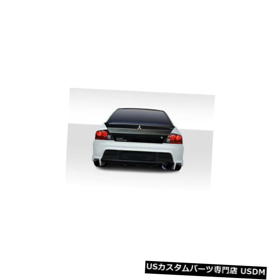 Rear Bumper 03-06三菱ランサーVRSデュラフレックスリアボディキットバンパー!!! 114917 03-06 Mitsubishi Lancer VRS Duraflex Rear Body Kit Bumper!!! 114917 【並行輸入品】