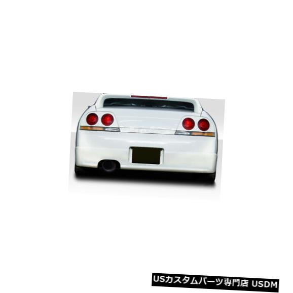 Rear Bumper 95-98は日産スカイラインN-1デュラフレックスリアボディキットバンパーに適合!!! 114828 95-98 Fits Nissan Skyline N-1 Duraflex Rear Body Kit Bumper!!! 114828 【並行輸入品】