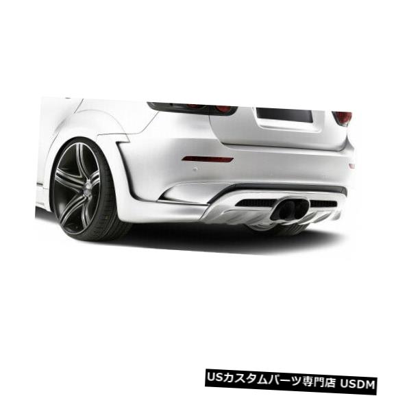 Rear Bumper 08-14 BMW X6 AF-5 Aero機能（GFK）リアバンパーディフューザーワイドボディキット108720 08-14 BMW X6 AF-5 Aero Function (GFK) Rear Bumper Diffuser Wide Body Kit 108720 【並行輸入品】