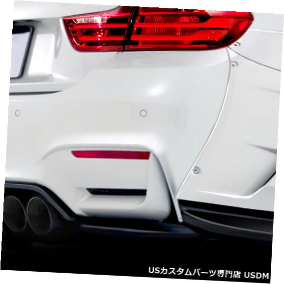 Rear Bumper 14-18 BMW 4シリーズAF-1エアロ機能リアバンパーアドオンボディキット!!! 113588 14-18 BMW 4 Series AF-1 Aero Function Rear Bumper Add On Body Kit!!! 113588 【並行輸入品】