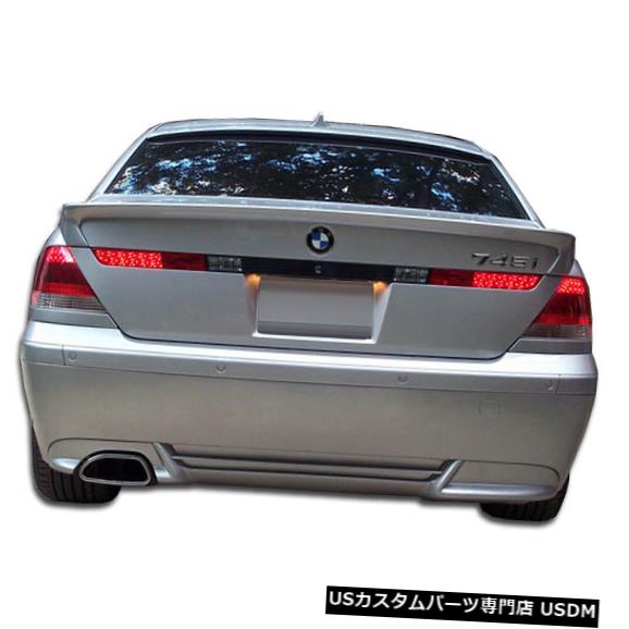 Rear Bumper 02-05 BMW 7シリーズAC-S Duraflexリアバンパーリップボディキット!!! 103755 02-05 BMW 7 Series AC-S Duraflex Rear Bumper Lip Body Kit!!! 103755 【並行輸入品】