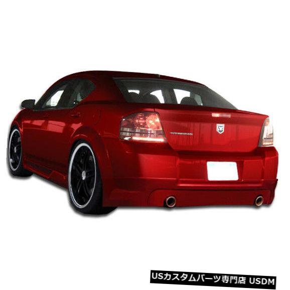 Rear Bumper 08-10ダッジアベンジャーレーサーオーバーストックリアバンパーリップボディキット!!! 104115 08-10 Dodge Avenger Racer Overstock Rear Bumper Lip Body Kit!!! 104115 【並行輸入品】｜カスタムパーツ WORLD倉庫