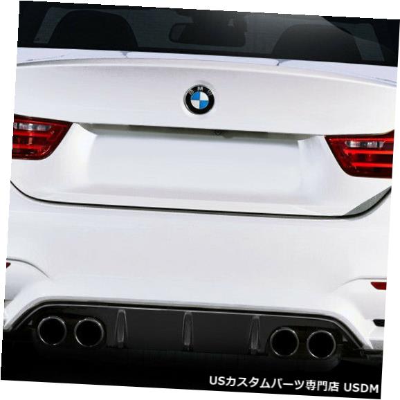 Rear Bumper 14-18 BMW 4シリーズM4ルックDuraflexリアバンパーディフューザーボディキット!!! 112518 14-18 BMW 4 Series M4 Look Duraflex Rear Bumper Diffuser Body Kit!!! 112518 【並行輸入品】