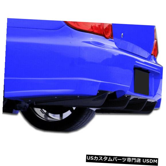 Rear Bumper 06-07スバルインプレッサGT500 Duraflexリアバンパーディフューザーワイドボディキット107271 06-07 Subaru Impreza GT500 Duraflex Rear Bumper Diffuser Wide Body Kit 107271 【並行輸入品】｜カスタムパーツ WORLD倉庫