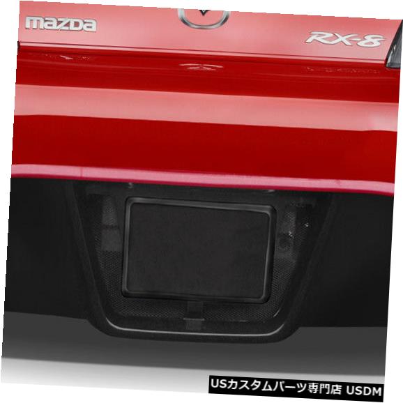 Rear Bumper 04-08マツダRX8 K-2デュラフレックスリアボディキットバンパー!!! 114659 04-08 Mazda RX8 K-2 Duraflex Rear Body Kit Bumper!!! 114659 【並行輸入品】|カスタムパーツ WORLD倉庫