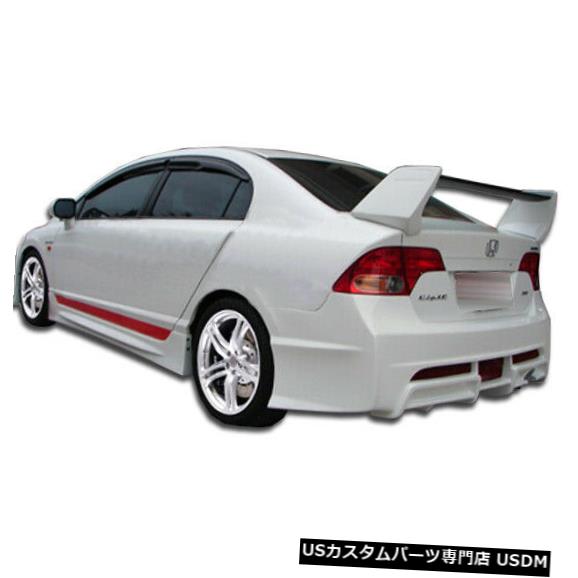Rear Bumper 06-11ホンダシビック4DR R-Spec Duraflexリアボディキットバンパー!!! 104429 06-11 Honda Civic 4DR R-Spec Duraflex Rear Body Kit Bumper!!! 104429 【並行輸入品】