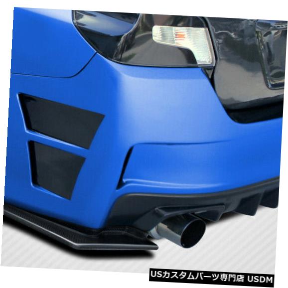 Rear Bumper 15-18スバルWRX NBRコンセプトカーボンファイバーリアバンパースプリッターボディキット109934 15-18 Subaru WRX NBR Concept Carbon Fiber Rear Bumper Splitter Body Kit 109934 【並行輸入品】｜カスタムパーツ WORLD倉庫