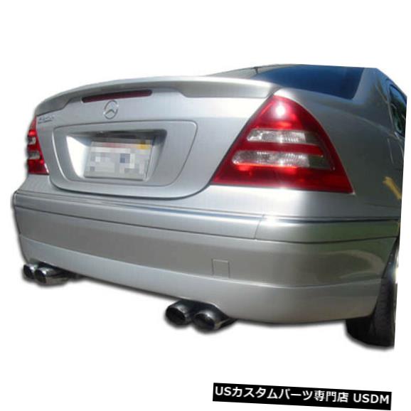 Rear Bumper 01-04メルセデスCクラス4DR CR-Sオーバーストックリアバンパーリップボディキット!!! 100273 01-04 Mercedes C Class 4DR CR-S Overstock Rear Bumper Lip Body Kit!!! 100273 【並行輸入品】