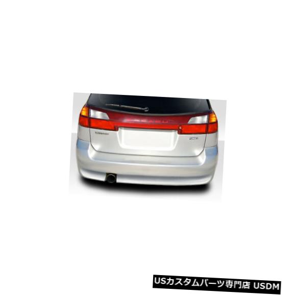 Rear Bumper 00-04スバルレガシィワゴンエレクトリックデュラフレックスリアボディキットバンパーに適合!!! 114777 00-04 Fits Subaru Legacy Wagon Electric Duraflex Rear Body Kit Bumper!!! 114777 【並行輸入品】