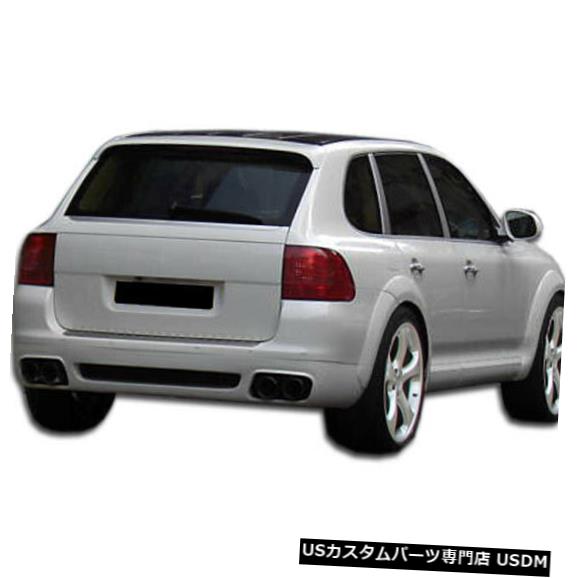 Rear Bumper 03-06ポルシェカイエンGスポーツDuraflexリアバンパーリップワイドボディキット!!! 105414 03-06 Porsche Cayenne G-Sport Duraflex Rear Bumper Lip Wide Body Kit!!! 105414 【並行輸入品】