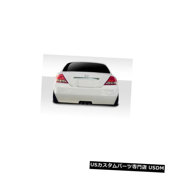 Rear Bumper 03-04 Infiniti M45 Supercool Duraflexリアボディキットバンパーに適合!!! 114851 03-04 Fits Infiniti M45 Supercool Duraflex Rear Body Kit Bumper!!! 114851 【並行輸入品】
