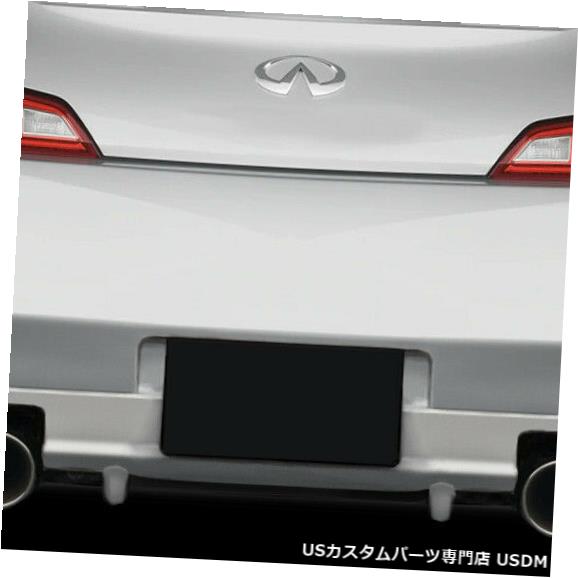 Rear Bumper 03-07 For Infiniti G Coupe 2DR Vader Duraflexリアバンパーリップボディキット!!! 114931 03-07 For Infiniti G Coupe 2DR Vader Duraflex Rear Bumper Lip Body Kit!!! 114931 【並行輸入品】