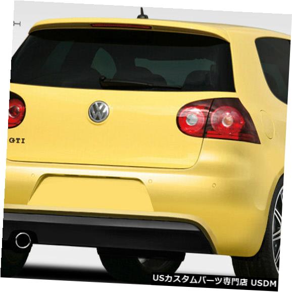 Rear Bumper 06-09フォルクスワーゲンGTI RルックDuraflexリアボディキットバンパー!!! 108160 06-09 Volkswagen GTI R Look Duraflex Rear Body Kit Bumper!!! 108160 【並行輸入品】｜カスタムパーツ WORLD倉庫
