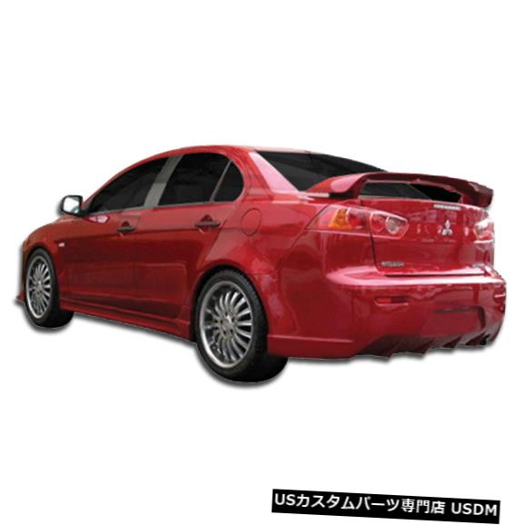 Rear Bumper 08-17三菱ランサーC-1デュラフレックスリアボディキットバンパー!!! 106419 08-17 Mitsubishi Lancer C-1 Duraflex Rear Body Kit Bumper!!! 106419 【並行輸入品】